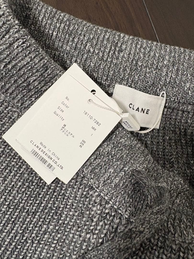 新品タグ付き CLANE KNIT SHORT PANTS