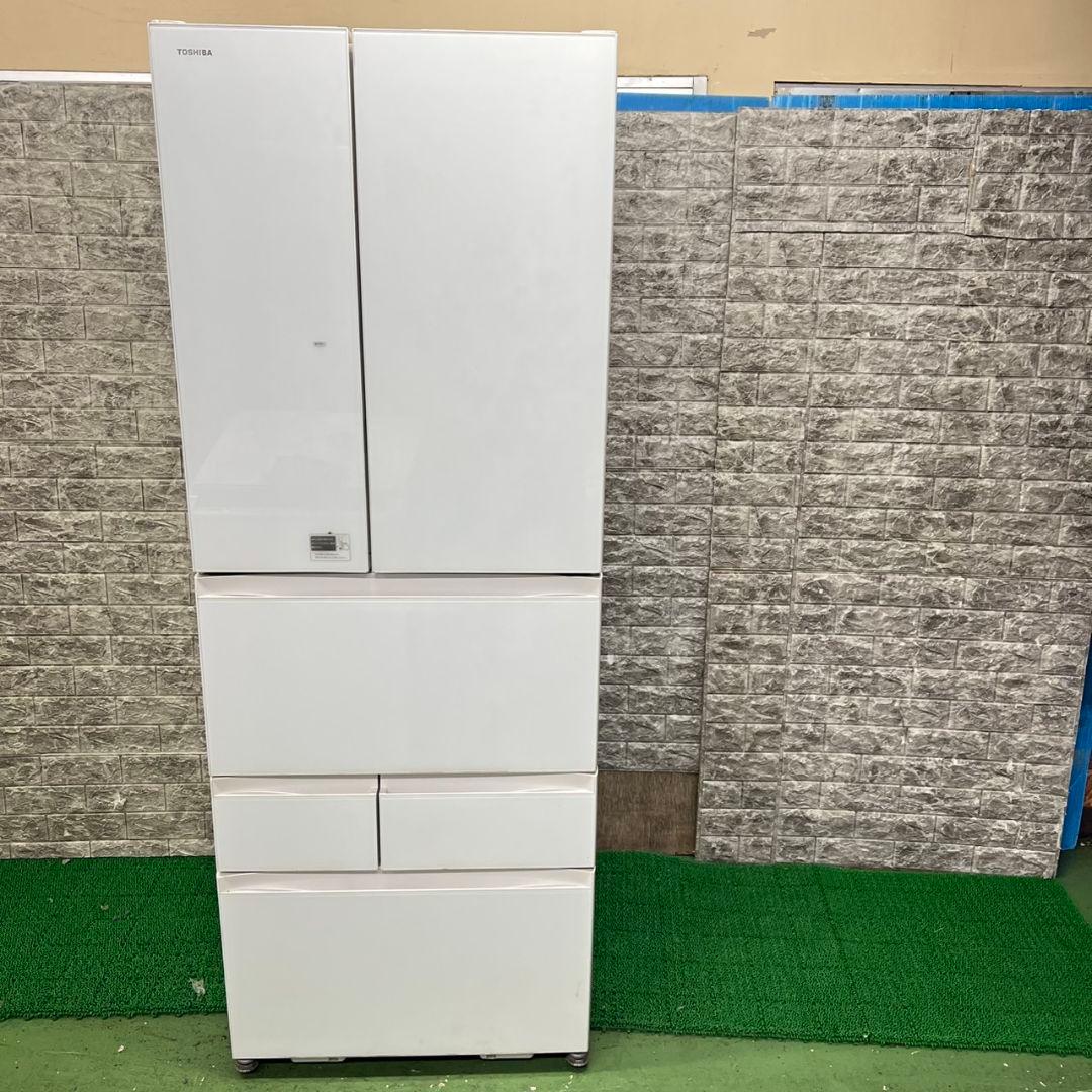 382 冷蔵庫　大型　600L強　観音開き　自動製氷機付　6ドア　大人気　保証込