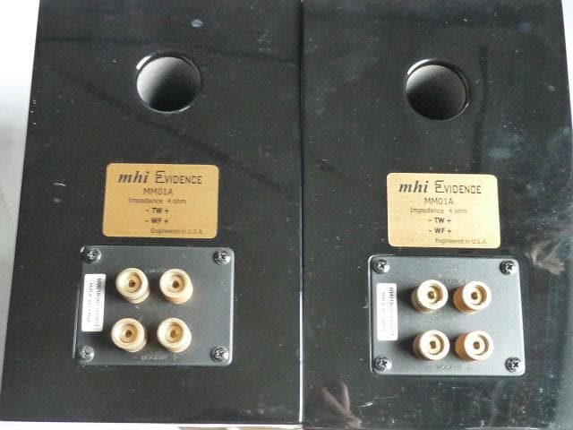 mhi Evidence エビデンス　MM01A　2ウェイスピーカー 黒