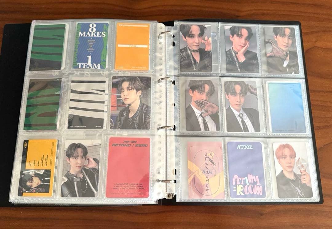 ATEEZ ユノ トレカ トレカファイル 他グッズまとめ