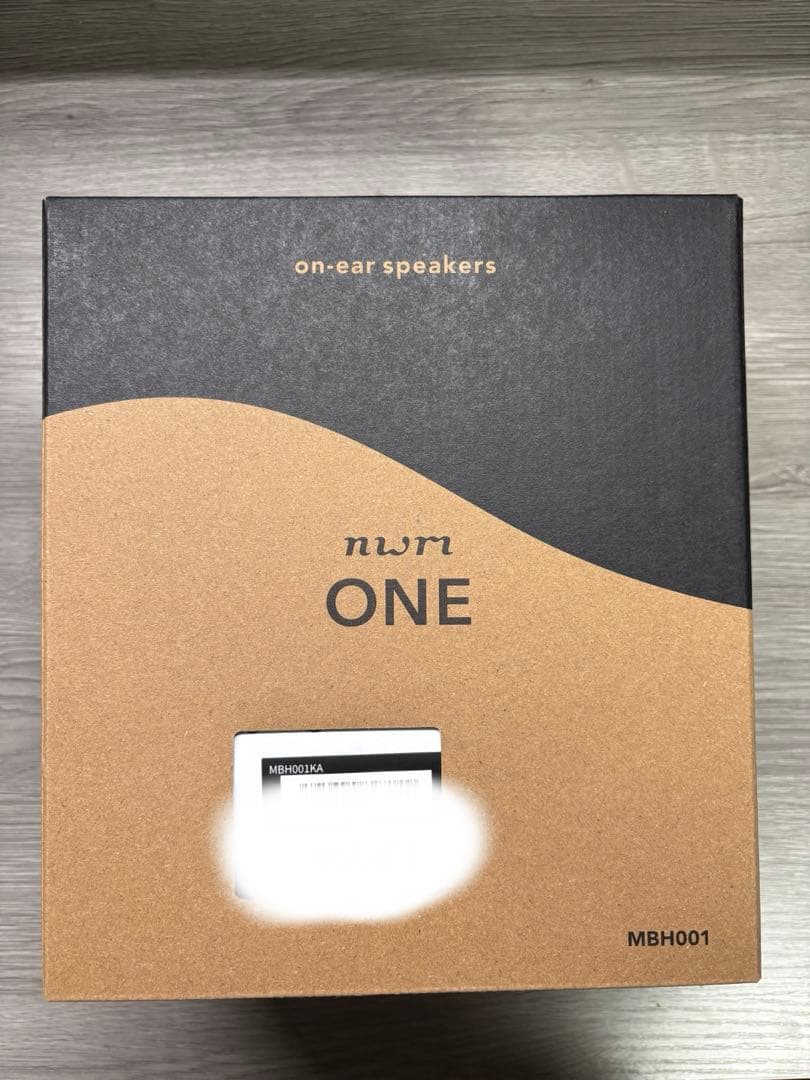 NWM ONE MBH001 ダークグレイ オープンイヤーヘッドホン