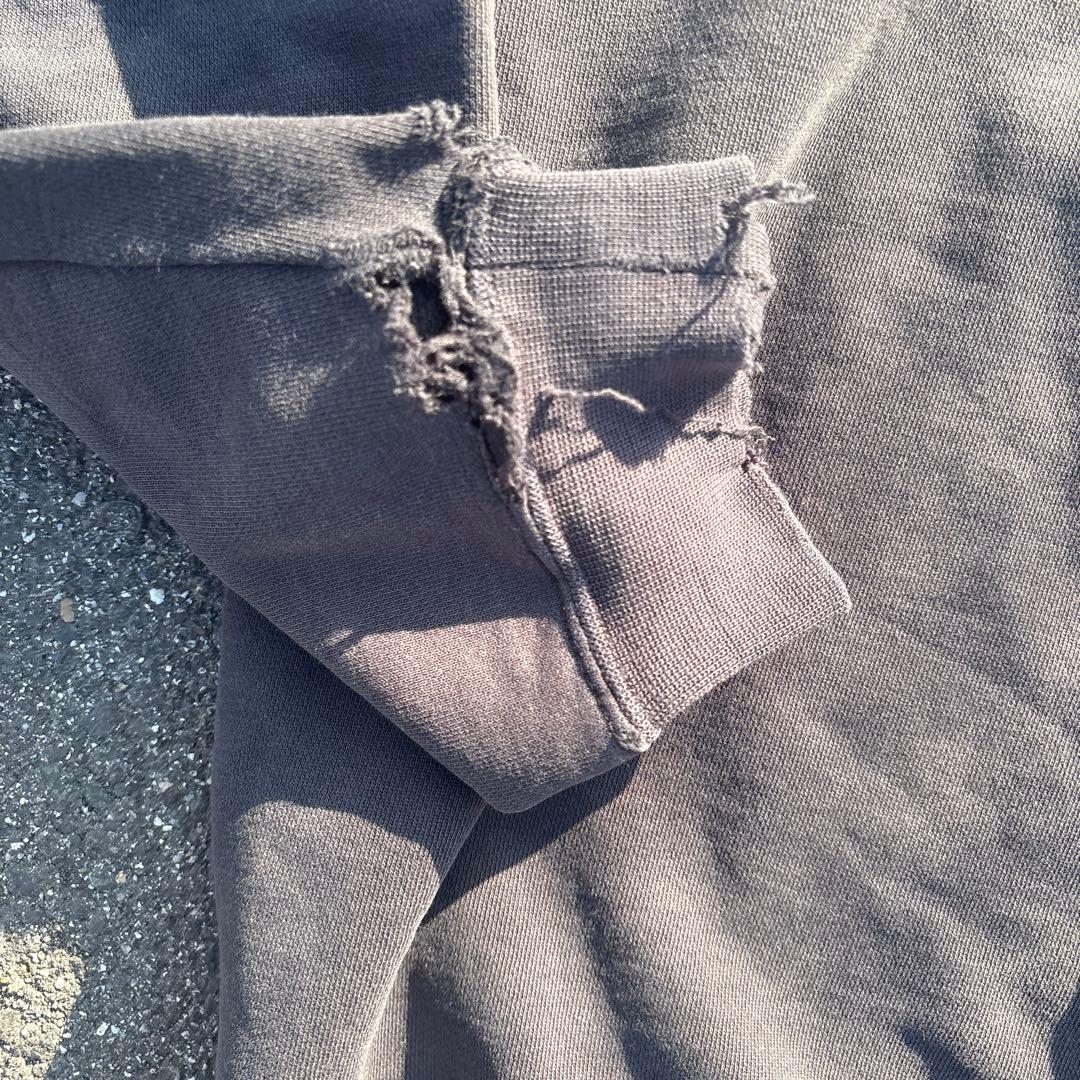 old stussy 90s ビンテージ　スウェット　フェード　ブラック　ボロ