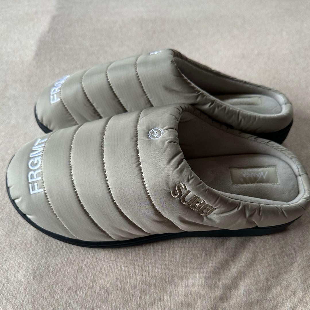 2新品 NANGA FRAGMENT SUBU ウィンター サンダル ベージュ