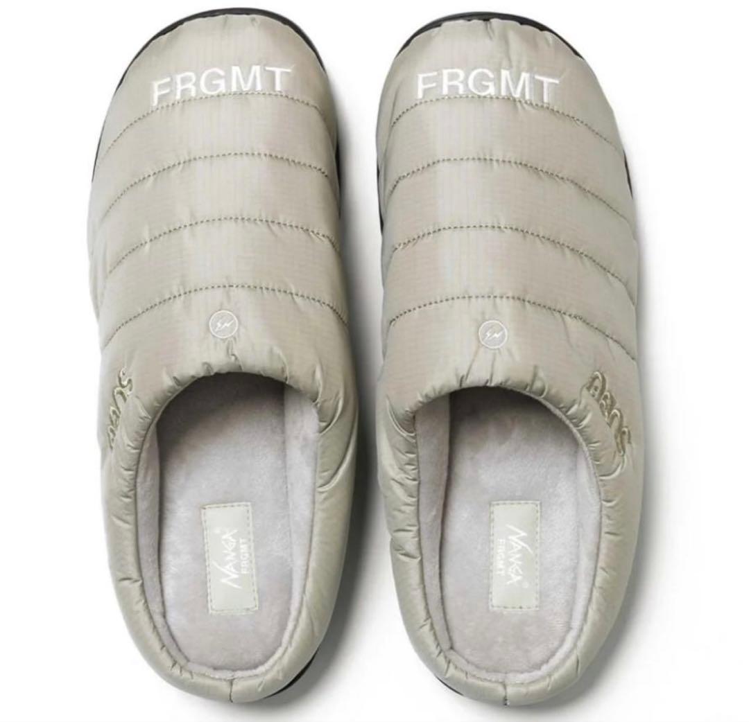 2新品 NANGA FRAGMENT SUBU ウィンター サンダル ベージュ