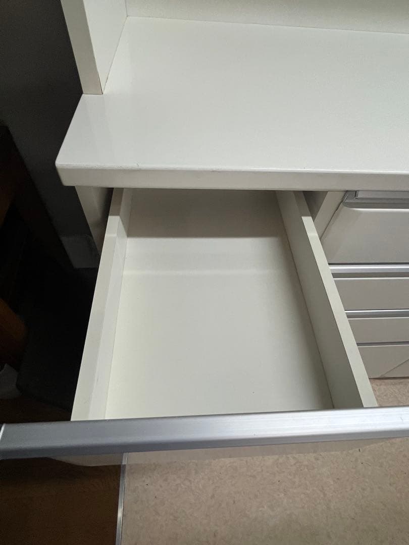 【下部のみ】ニトリ キッチンボード 120cm幅 ホワイト 食器棚