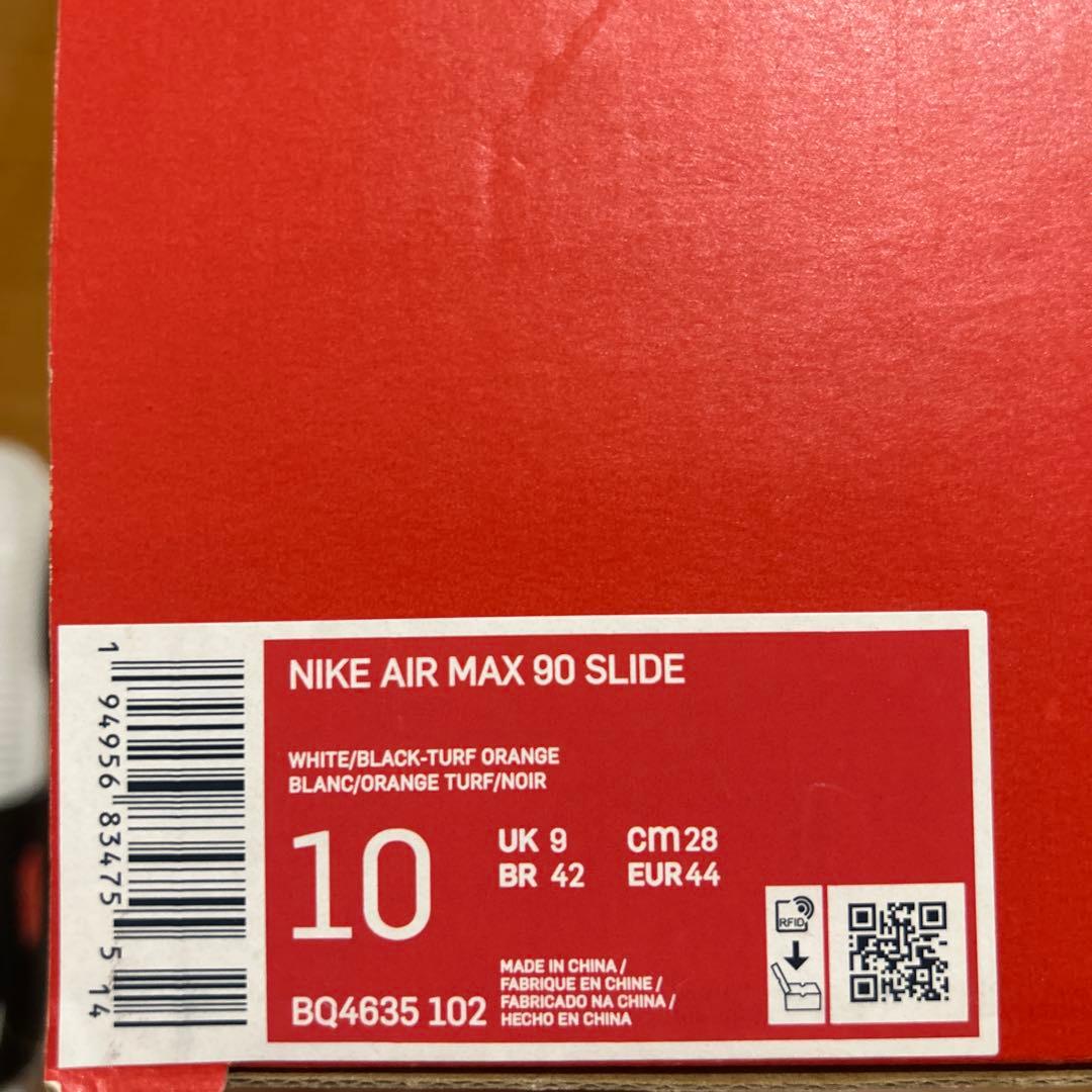 靴 NIKE AIR MAX 90 SLIDE 10