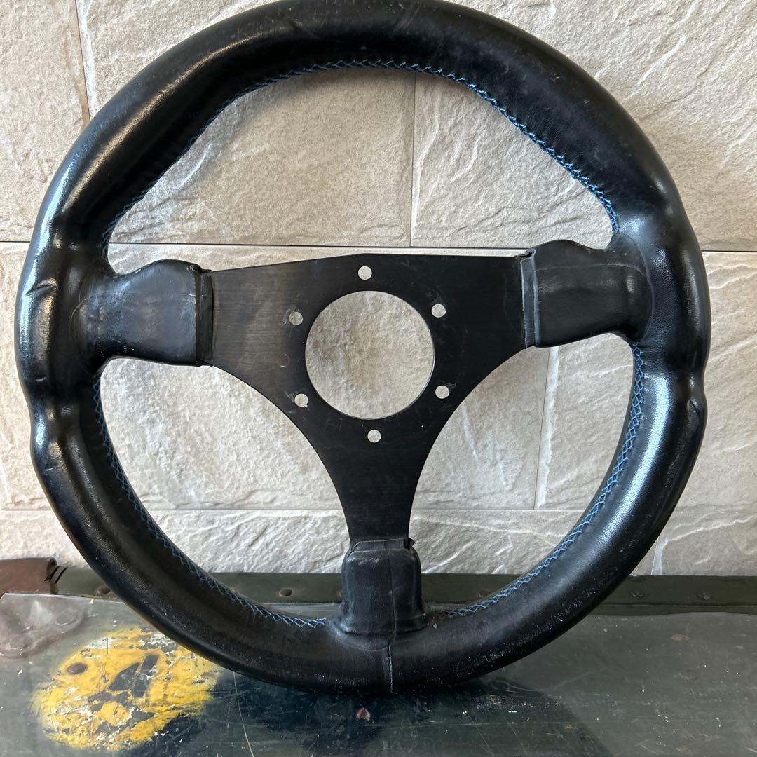 ブラックレーシング ステアリング・ハンドル本体