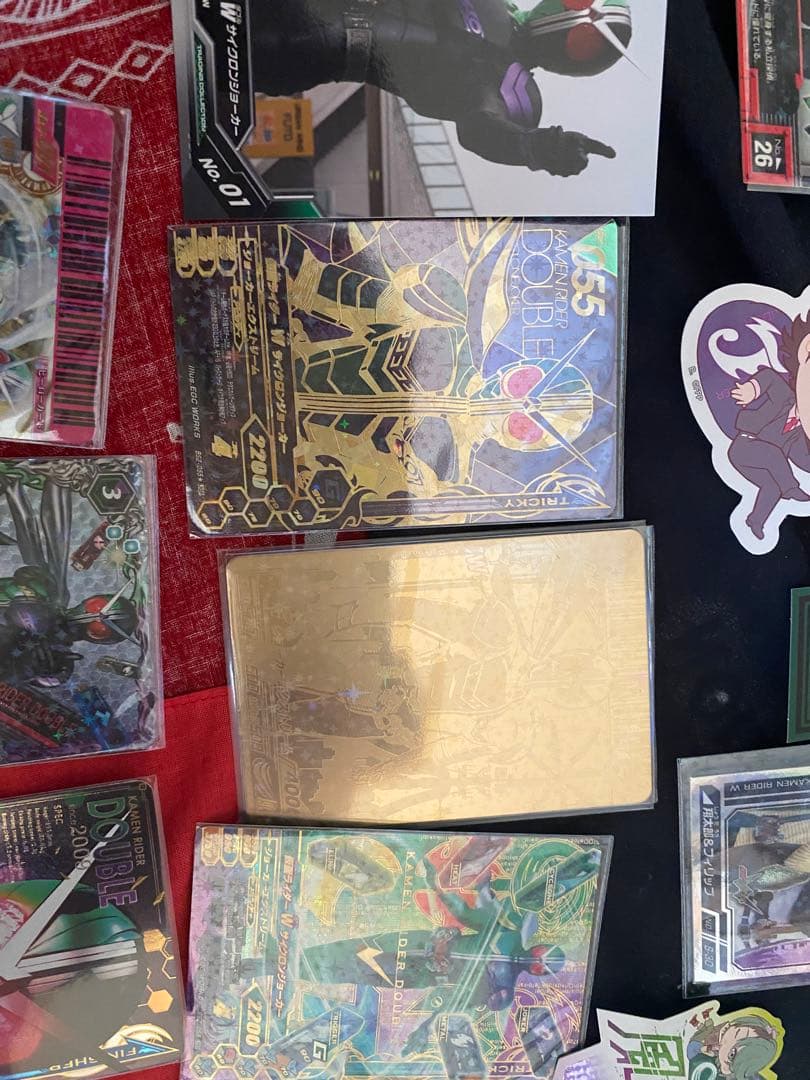 仮面ライダーダブル　カードコレクションまとめ売り　おまけ大量　バラ売り不可