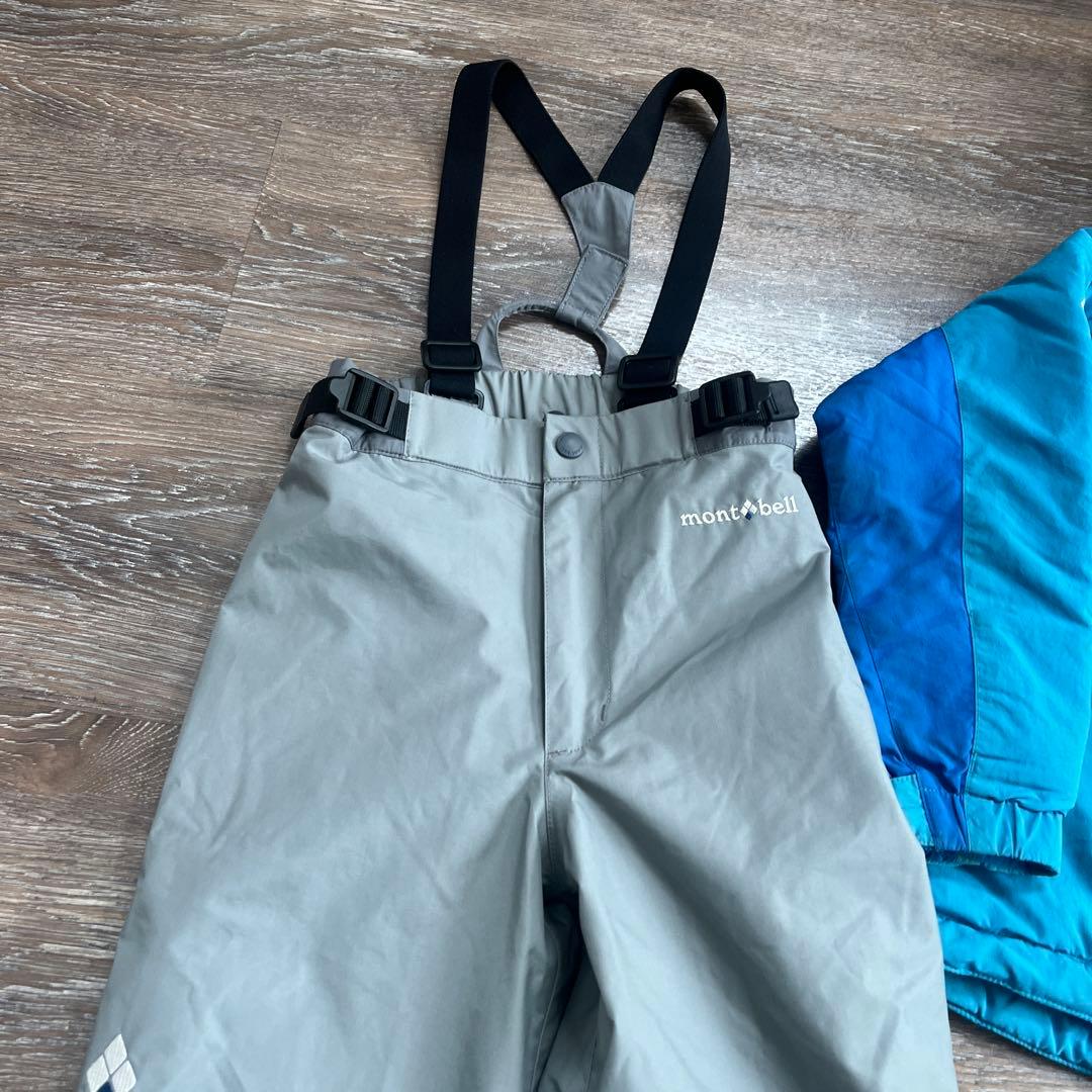 mont-bell モンベル　ウェア　外遊び　男の子　スキーウェア　110