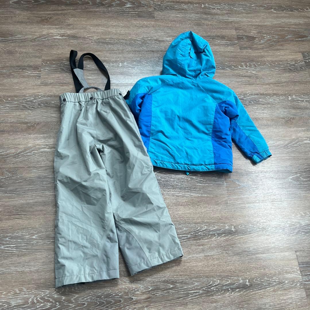 mont-bell モンベル　ウェア　外遊び　男の子　スキーウェア　110