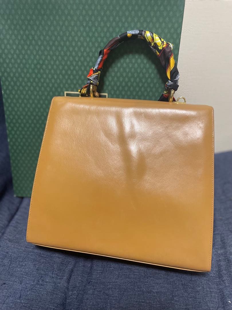 【美品】オールドGUCCIレディロック2wayバッグ　ダイアナ妃愛用バッグ
