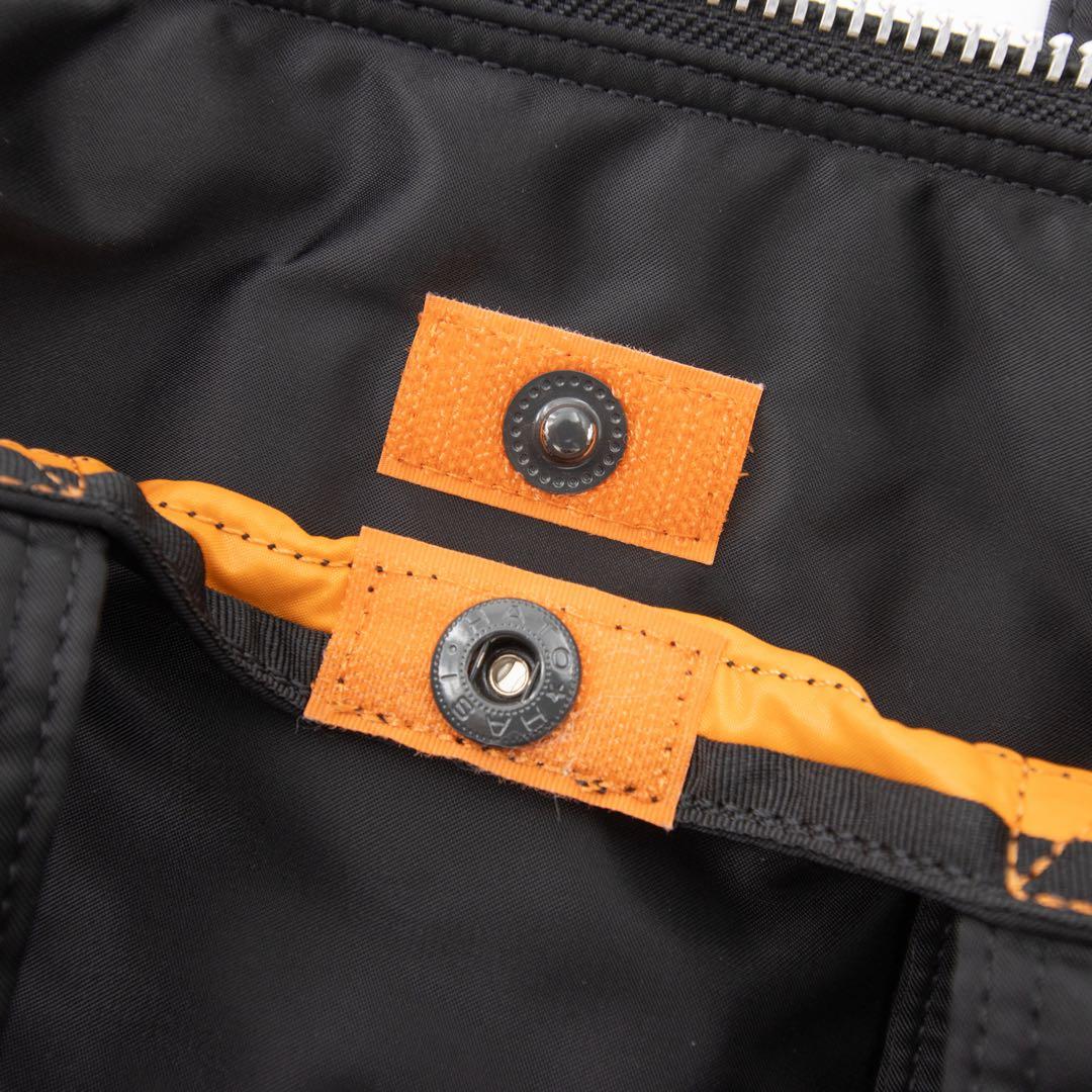 A038【ポーター／タンカー】ミニボストンバッグ　ダッフル　ナイロン　ブラック