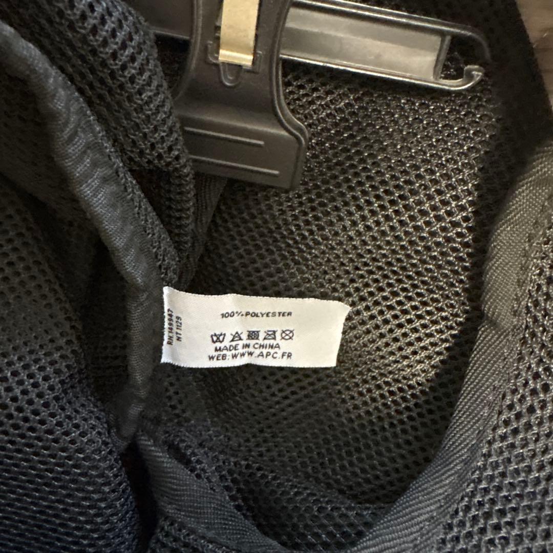 A.P.C. メッシュエコバッグ ブラック