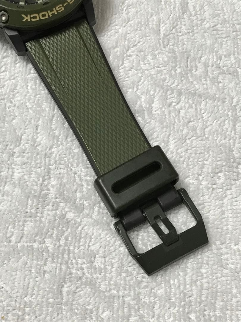 CASIO G-SHOCK GA-2000-3AJF カーキ 交換用ベルト付属