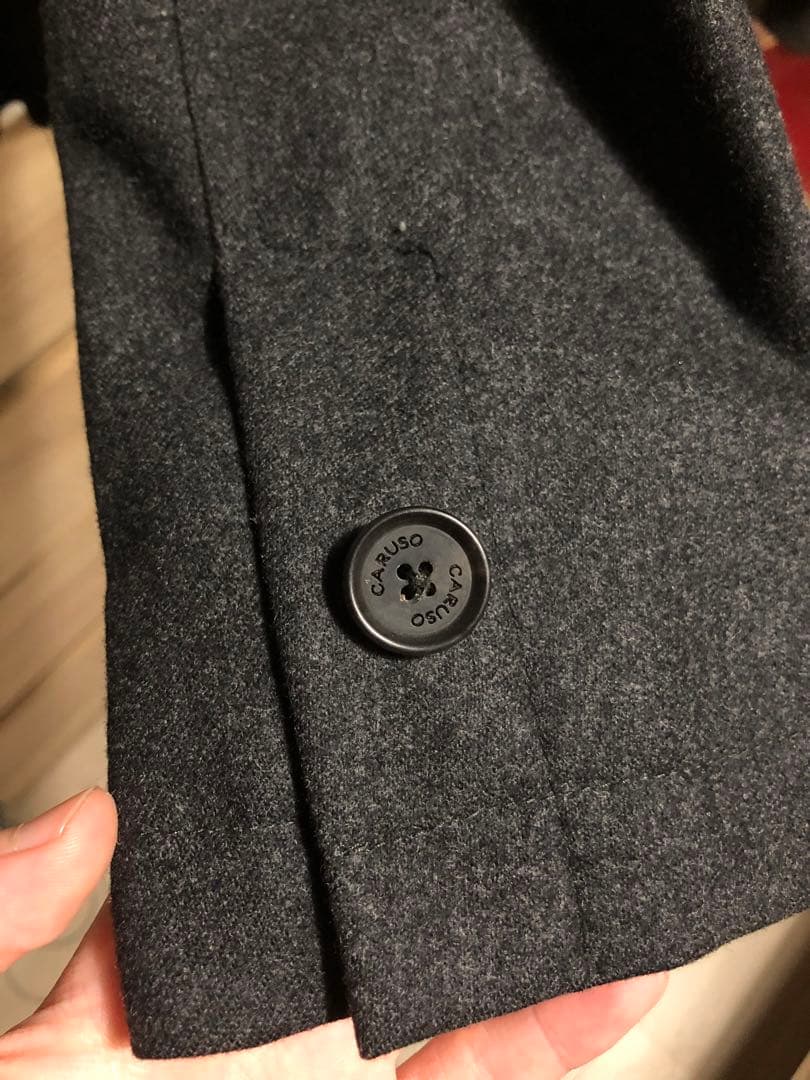 【25年内特別価格】 カルーゾ CARUSO 4Bダブルジャケット