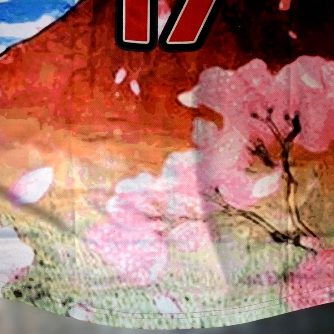 大谷翔平　ドジャース　ジャパニーズヘリテージナイトⅡ　桜吹雪ユニフォーム　激レア