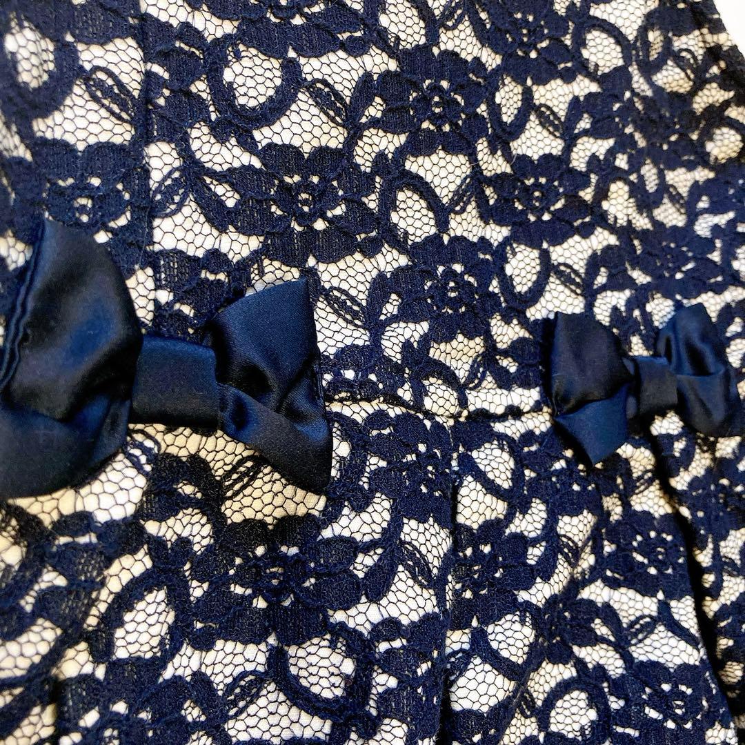 anyFAM120size ネイビーレース セレモニー 入学 卒園 フォーマル