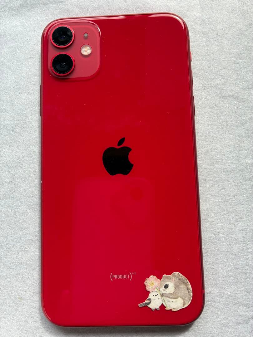 スマートフォン本体 Apple iPhone 11 (PRODUCT(RED)) 64GB