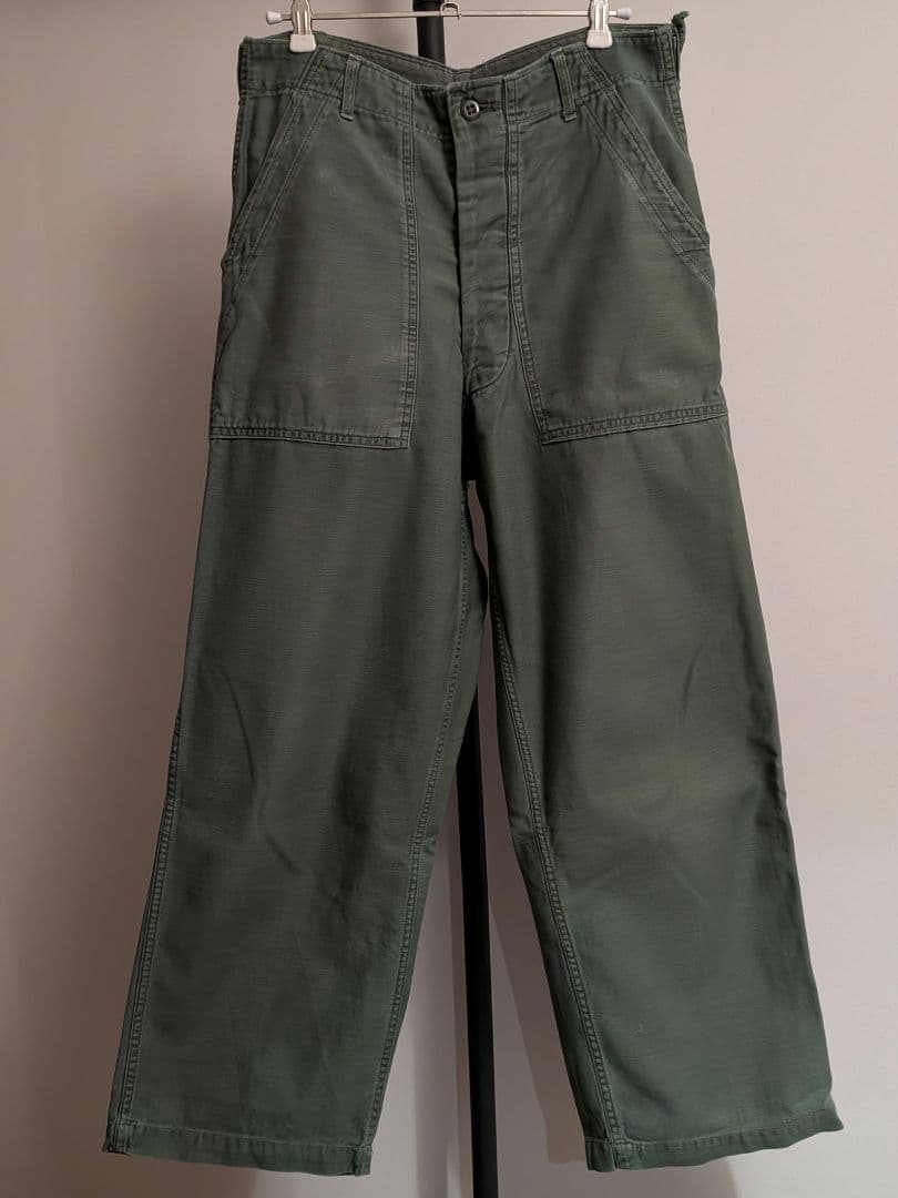 弁*髪様 【希少USMC】50s 米軍 P-58 ユーティリティパンツ ベイカー