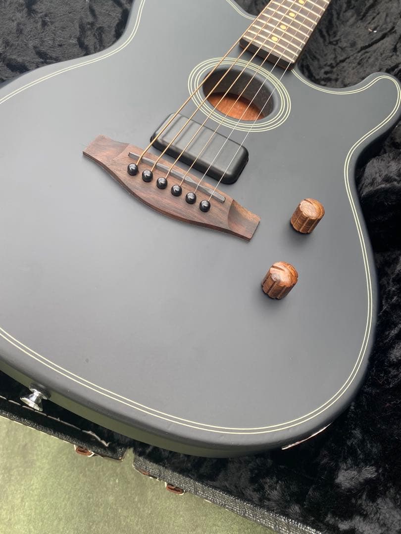 フェンダー❤️Acoustasonic Standard テレキャス黒