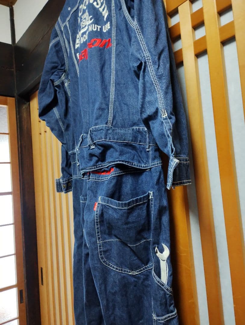Snap-on デニムオーバーオール・つなぎ