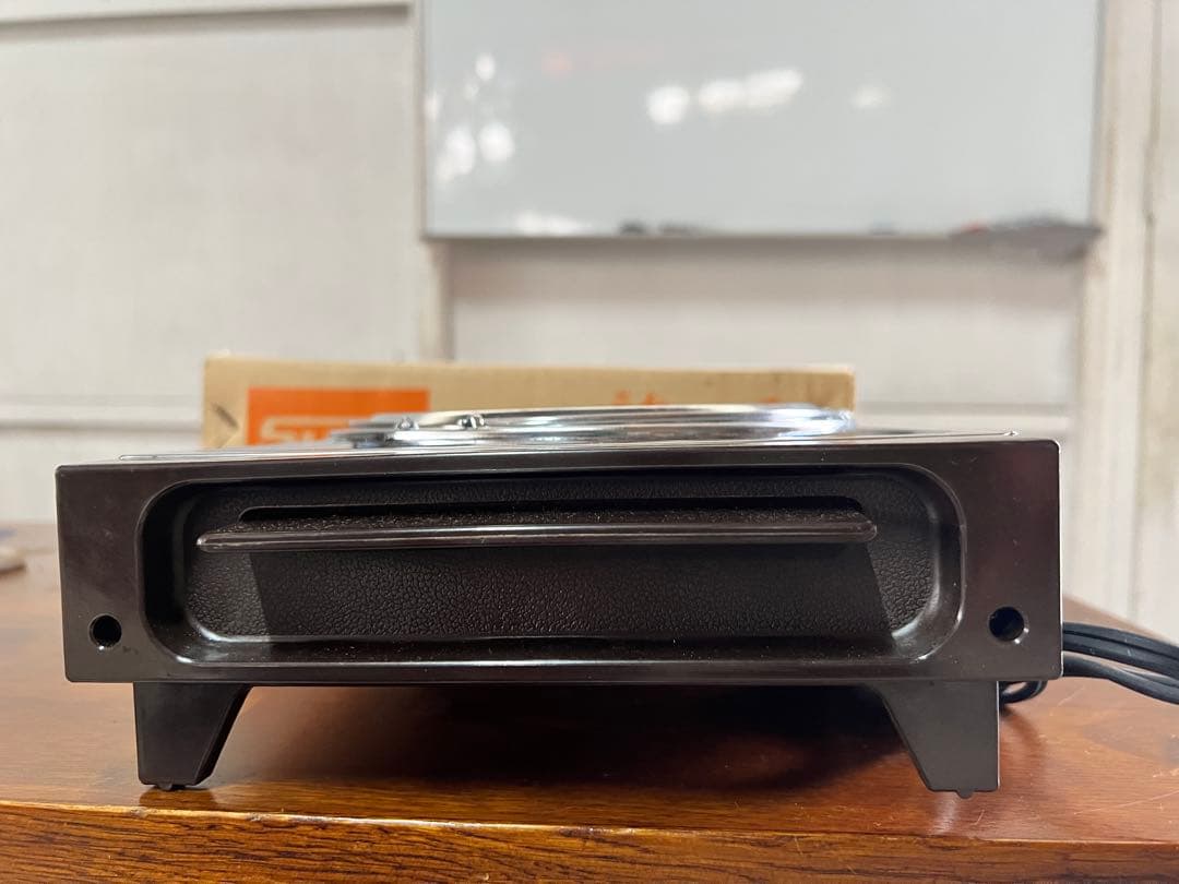 石崎電気製作所　電気コンロ　卓上　レトロ　　used？　美品　　ナショナル