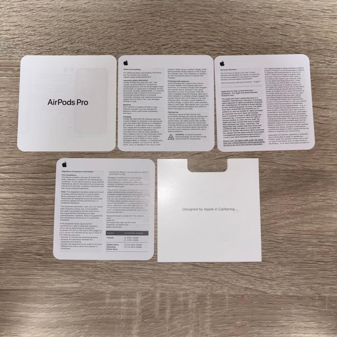 AirPodsPro2 MagSafe充電ケース (Lightning)