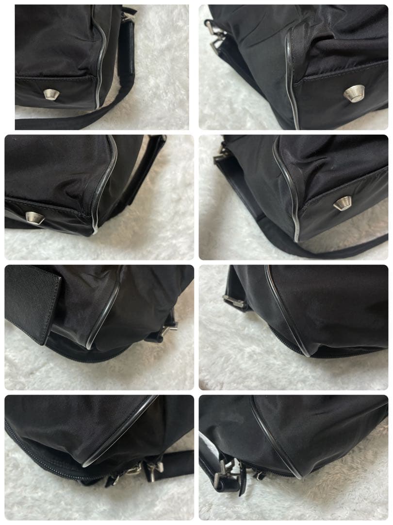 PRADA プラダ　ボストンバック　2way ナイロン　三角ロゴ