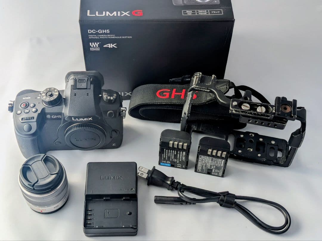 パナソニック GH5 レンズセット（箱・ケージ付き）