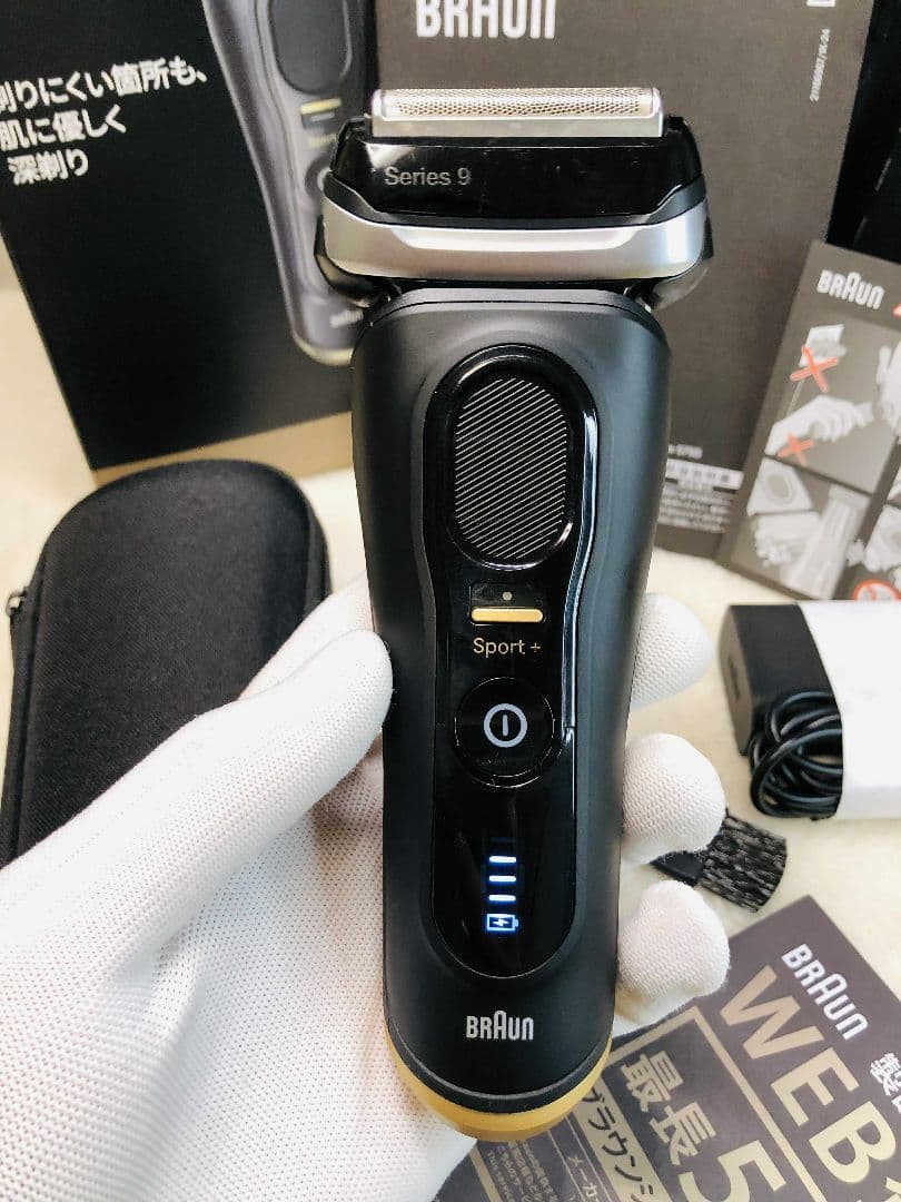 【美品】BRAUN Series 9 Sport+ 9310sメンズシェーバー