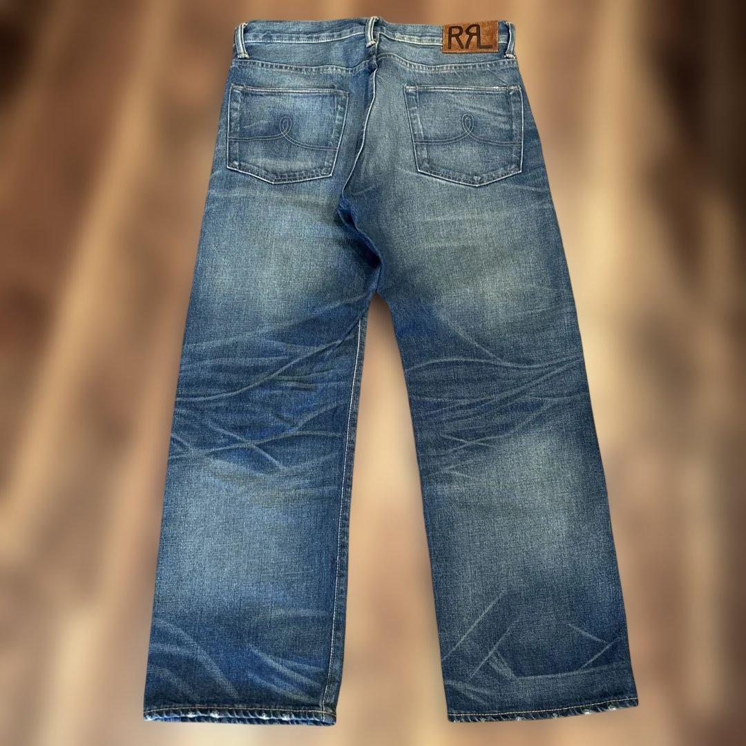 RRL ヴィンテージ５ポケット ストレート デニム ダブルアールエル