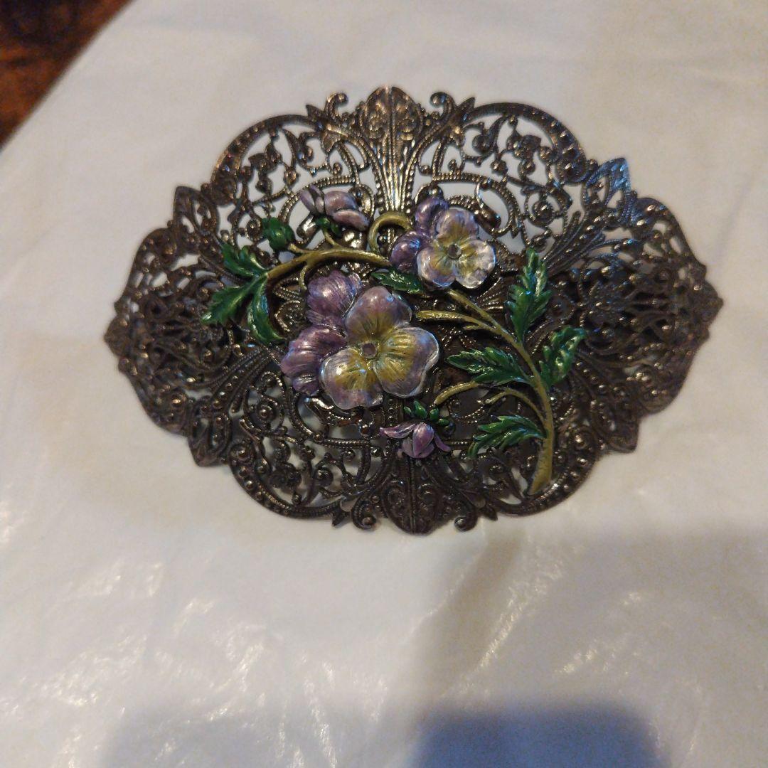 ゆるさん専用 ⑦ imac 花柄 ヘアクリップ 2個セット