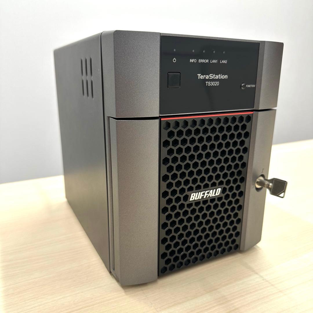 外付けハードディスク・ドライブ BUFFALO TeraStation 8TB TS3420DN0804