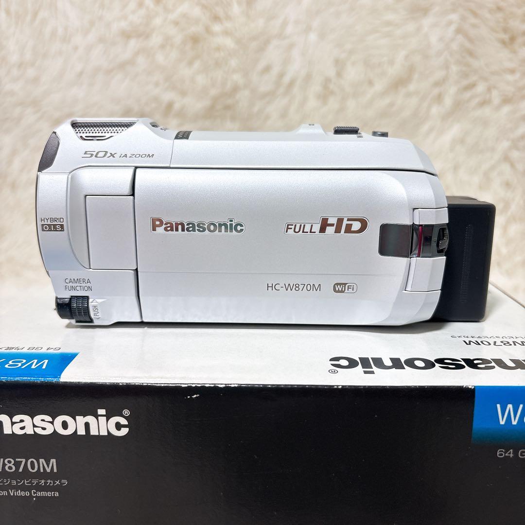 ✨美品✨ パナソニック デジタルハイビジョン ビデオカメラ HC-W870M