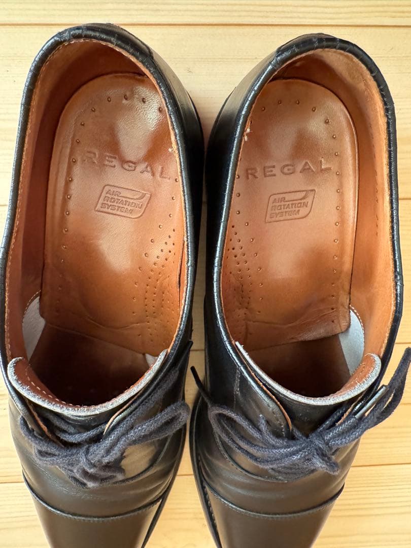 【daihirakawa18】REGAL リーガル ストレートチップ 黒