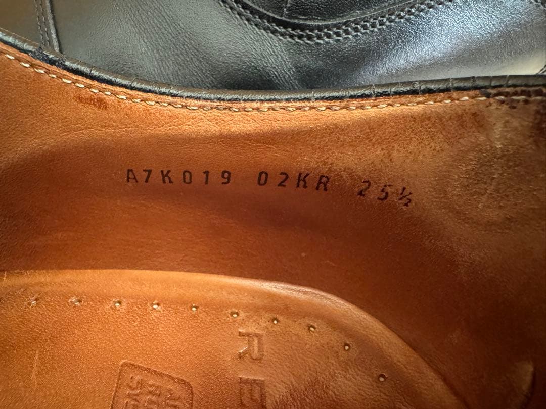 【daihirakawa18】REGAL リーガル ストレートチップ 黒