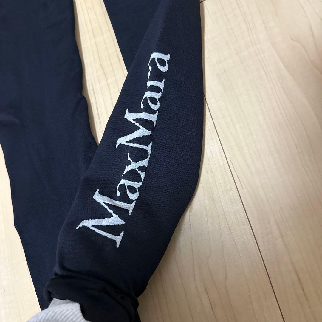 Maxmara レギンス　ブラック