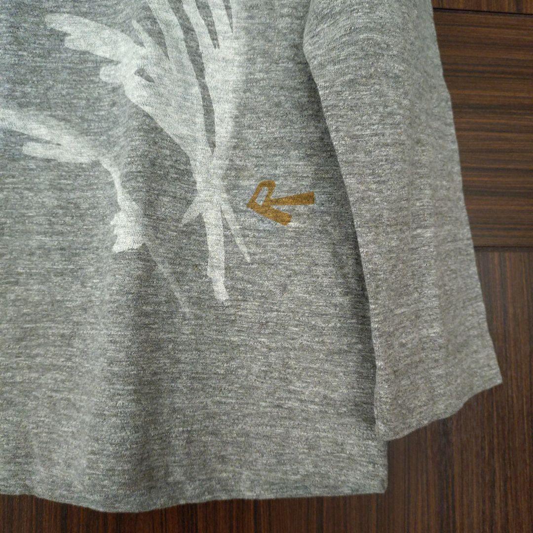 45R Tsu.ki.miiブル刺繍の四角Tシャツ(再び・トップ)