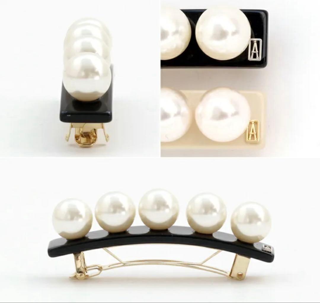 アレクサンドル ドゥ パリ　ベージュ　 6cm バレッタ　新品未使用