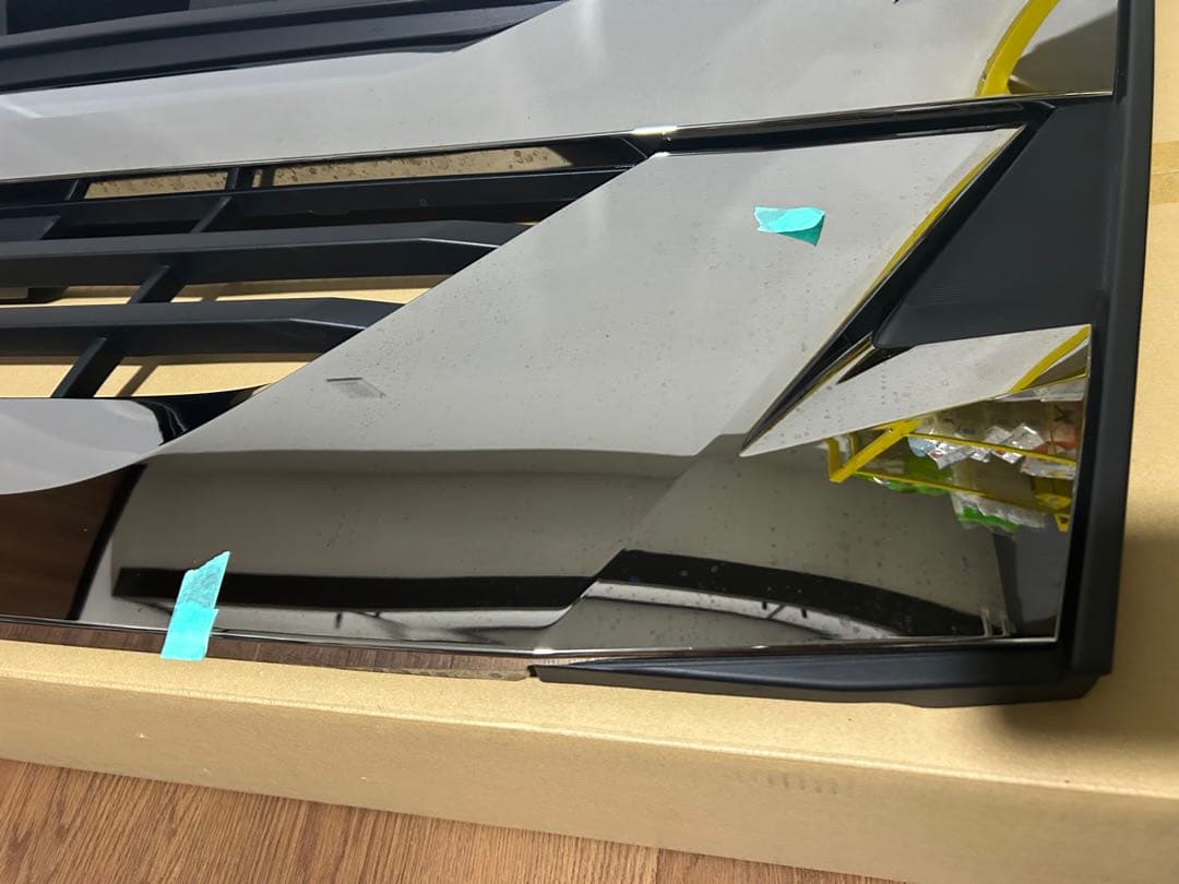 いすず現行ギガ　純正クロームメッキフロントパネル