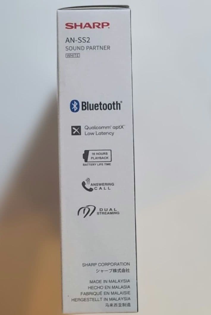 新品値下げ！　シャープAQUOS　SOUNDPARTNER　ネックスピーカー