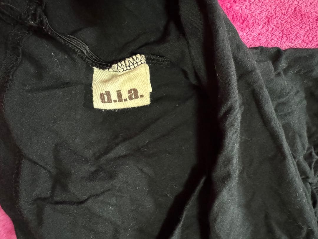 d.i.a. アシンメトリー レオパード ゼブラ柄 Tシャツ