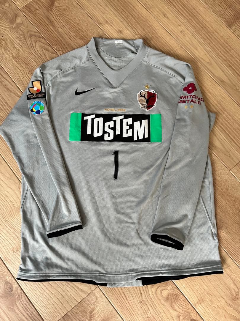 2009 NIKEユニフォーム 鹿島アントラーズ　選手支給ユニフォーム小澤英明