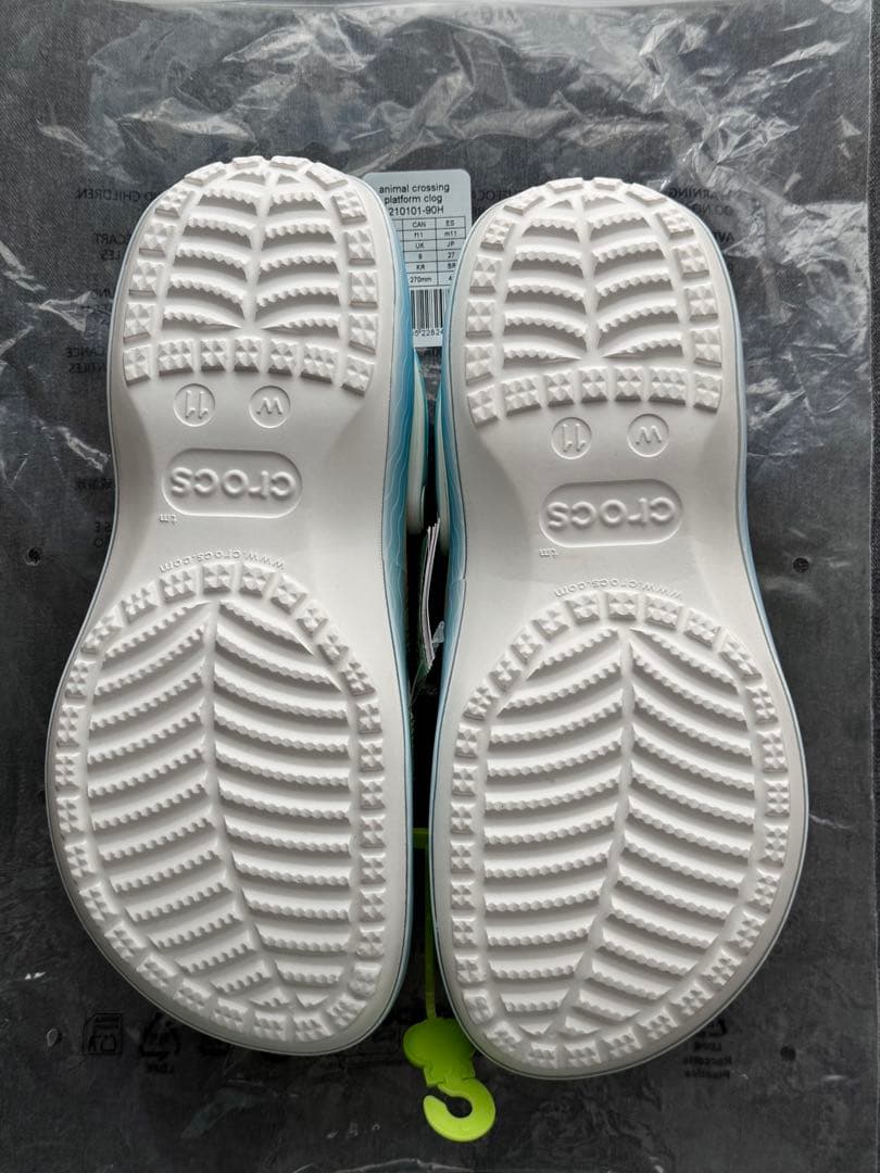 どうぶつの森 クロックス 27cm（新品・未使用）