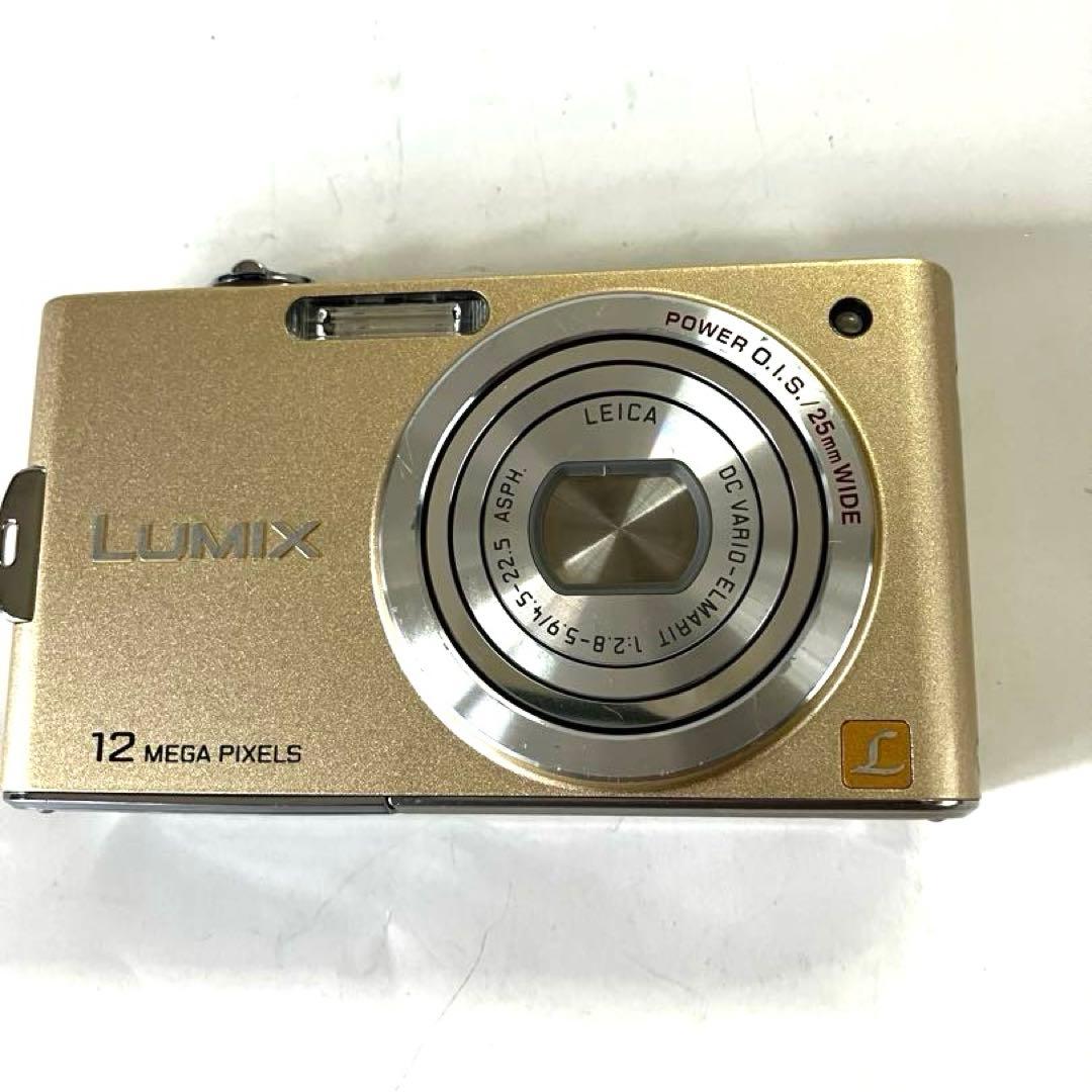Panasonic LUMIX FX60 12メガピクセル シャンパンゴールド