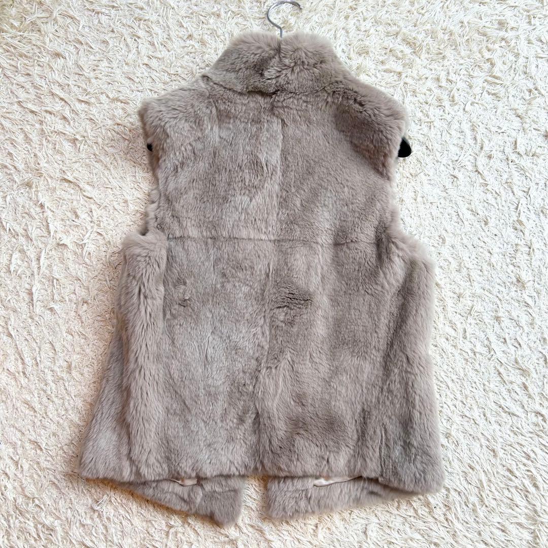 定価約 7万 未使用級✨️ Ballsey ラビットファー ベスト 菊池京子