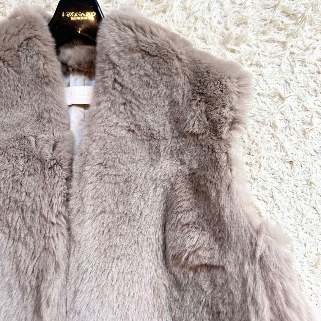 定価約 7万 未使用級✨️ Ballsey ラビットファー ベスト 菊池京子