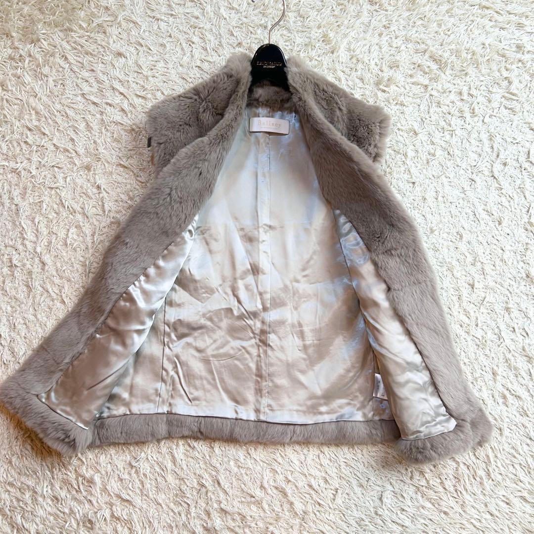 定価約 7万 未使用級✨️ Ballsey ラビットファー ベスト 菊池京子