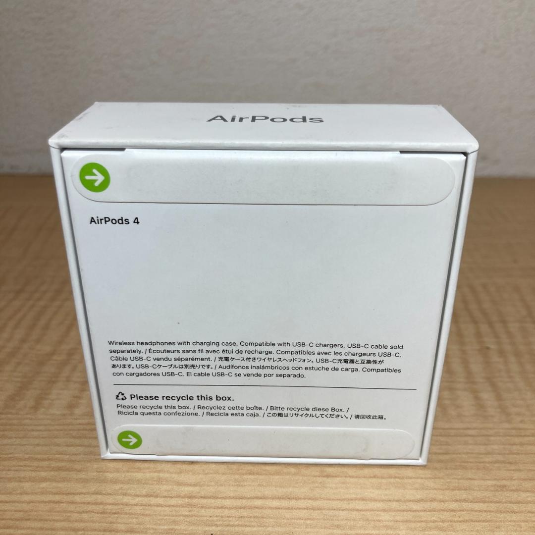 【新品未開封】Apple AirPods 4 第4世代 MXP63J/A 正規品