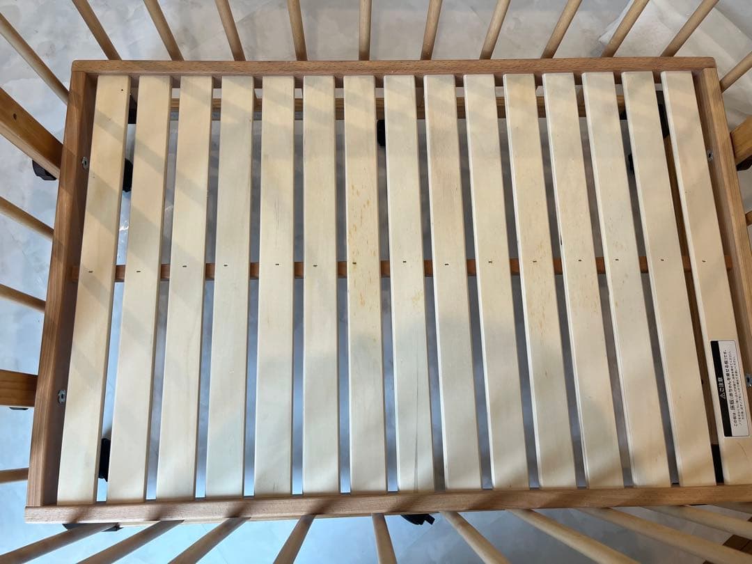 キャノピー付き★ファルスカ　ベビーベッド